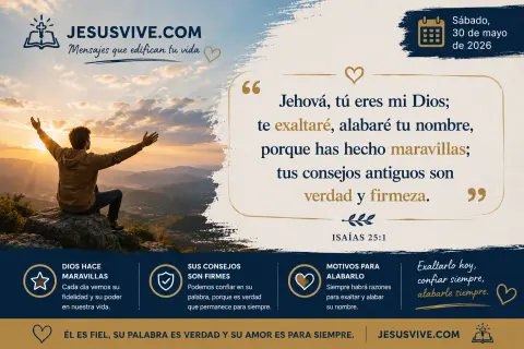 Sábado, 30 de mayo de 2026