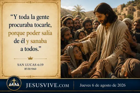 Jueves 6 de agosto de 2026