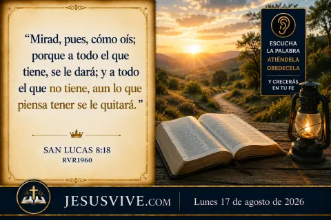 Lunes 17 de agosto de 2026