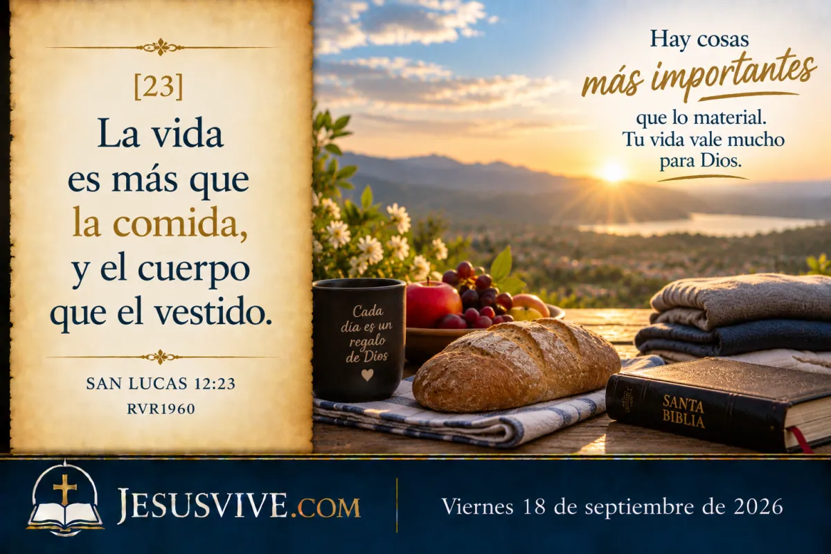 Viernes 18 de septiembre de 2026
