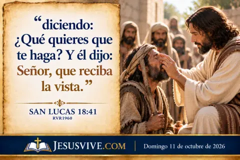 Domingo 11 de octubre de 2026