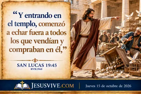 Jueves 15 de octubre de 2026